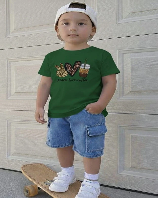 Premium Quality Denim Pants and T-Shirt Set for Kids-1053
