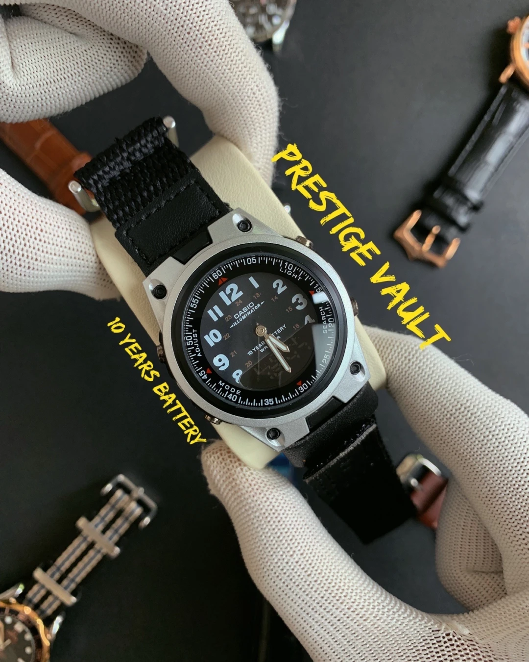 CASIO ILLUMINTOR -Silver With Black