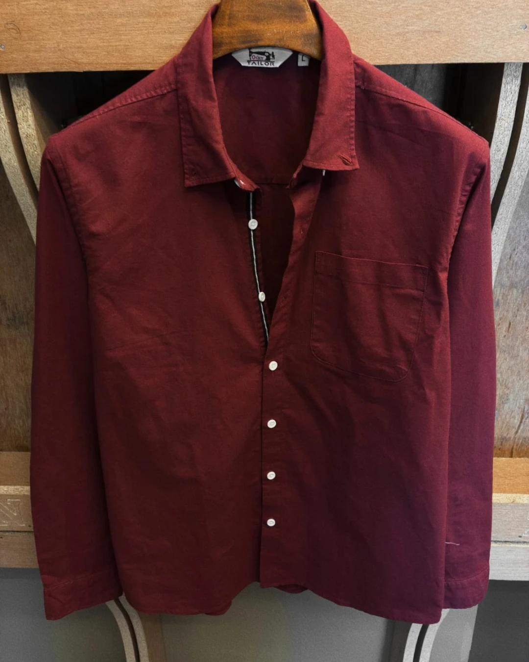 Deep Wine Maroon