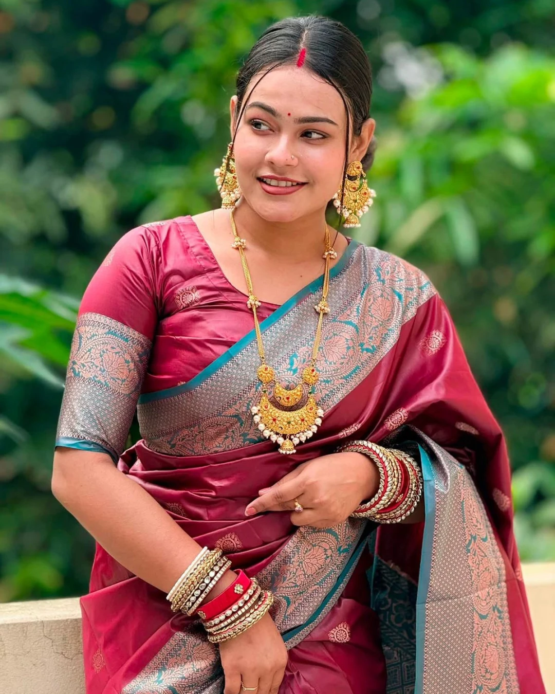 Premium Soft Silk Kanjivaram Katan Saree-1