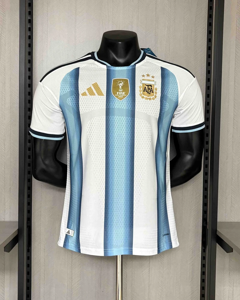 Argentina Home Authentic T-Shirt Half Sleeve Player Edition Jersey Kit 2026 WC