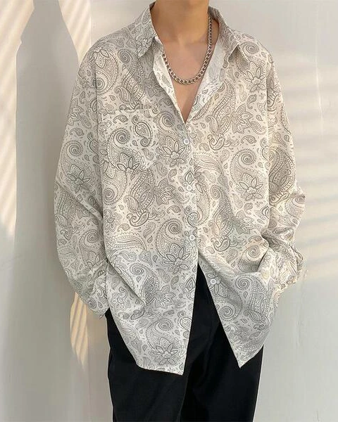 Vanguard Casual Oversized Button-Down
