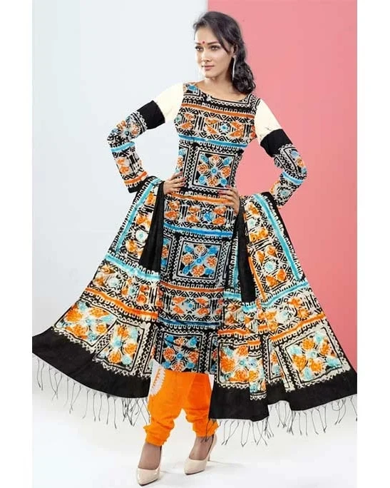 Women's Traditional Cotton Unstitched Salwar Kameez
