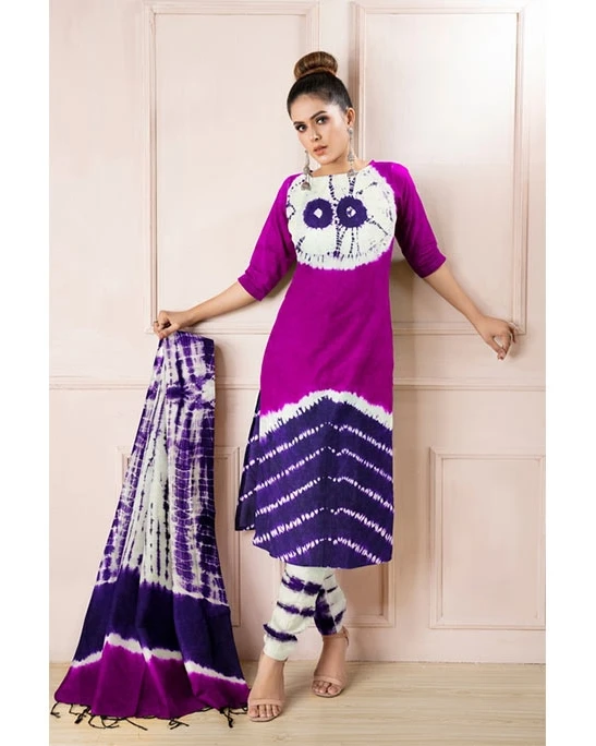Women's Premium Cotton Unstitched Salwar Kameez
