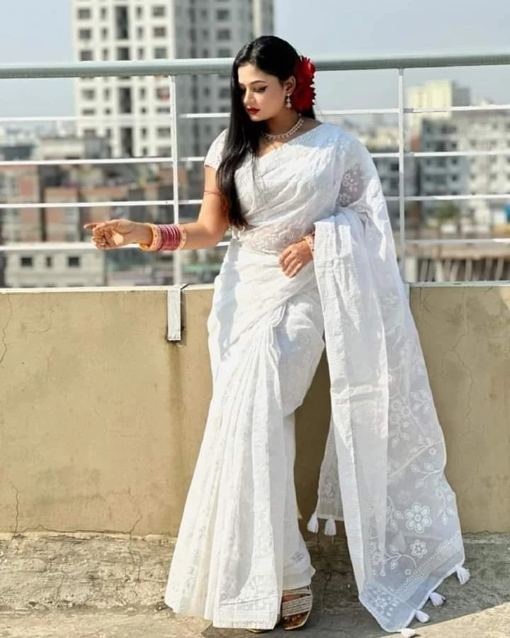 Chanderi Silk Saree for Women