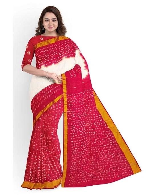 Women's Fashionable Cotton Batik Saree MT-2681