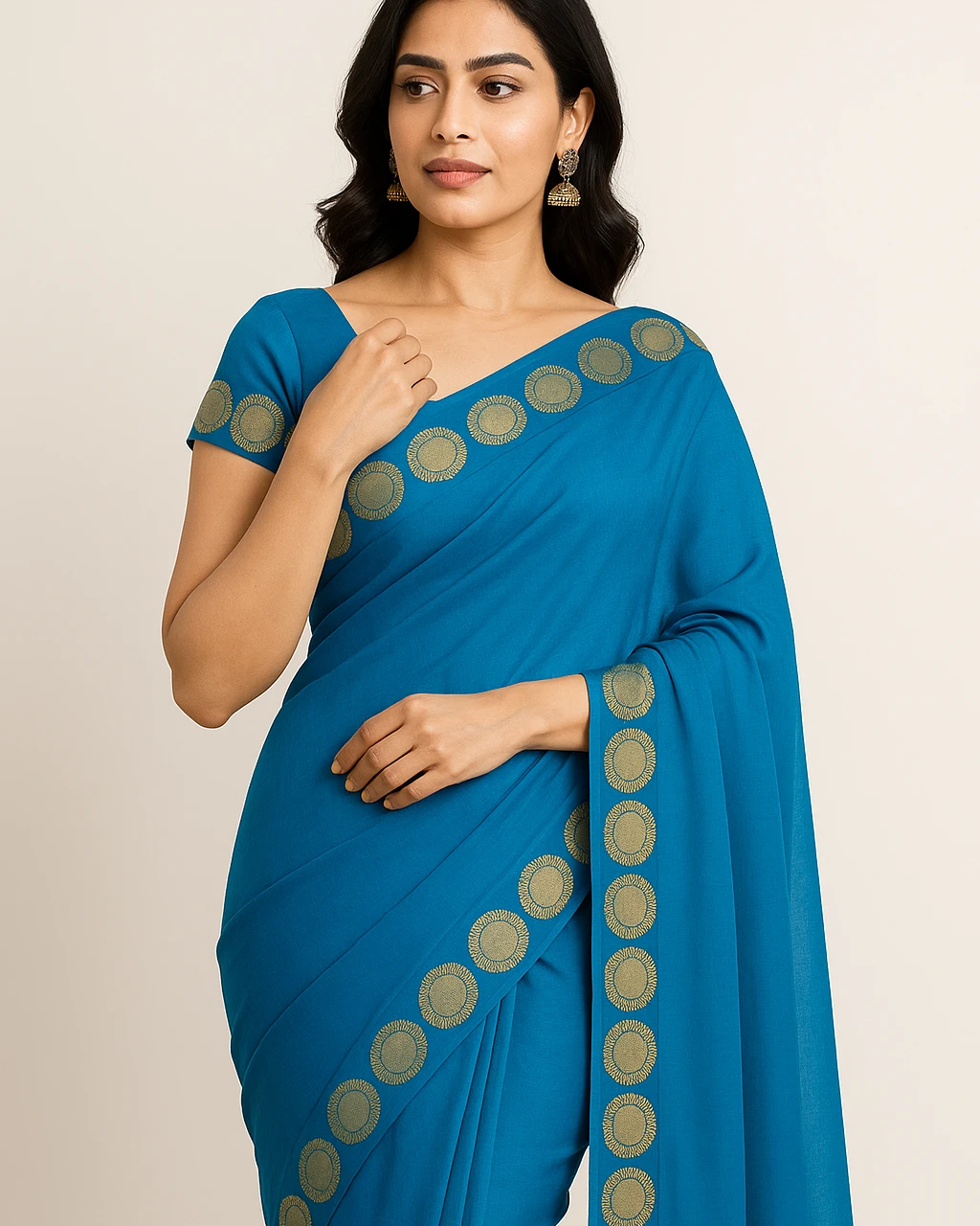 Women's Fashionable Half Silk Saree MT-2245