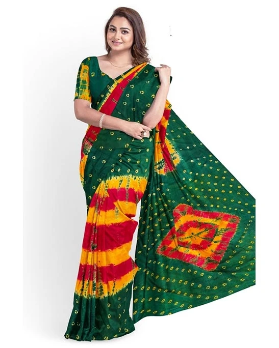Women's Fashionable Cotton Batik Saree MT-2286