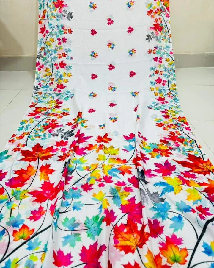 Digital Print Festivals Saree-914