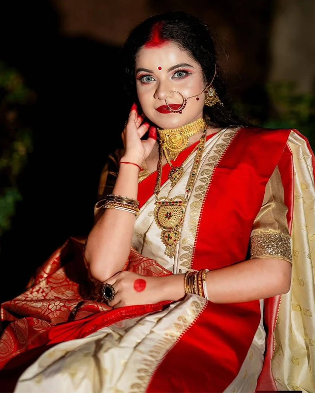 Royal Aura Indian Soft Silk Katan Saree