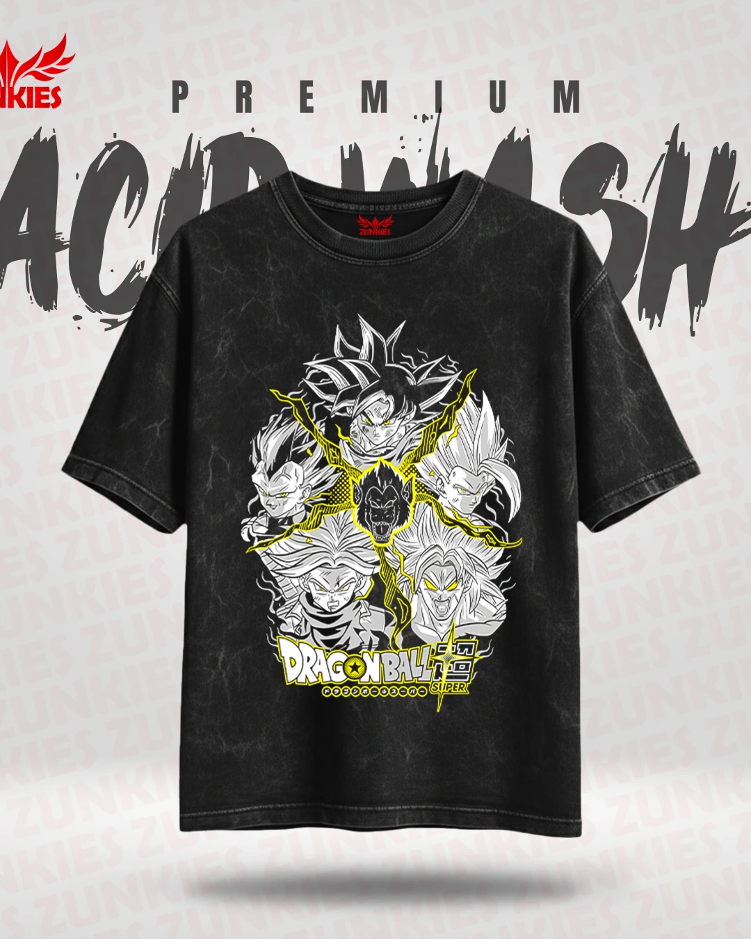 Dragon Ball Super - Zunkies Acid Wash Premium Collection