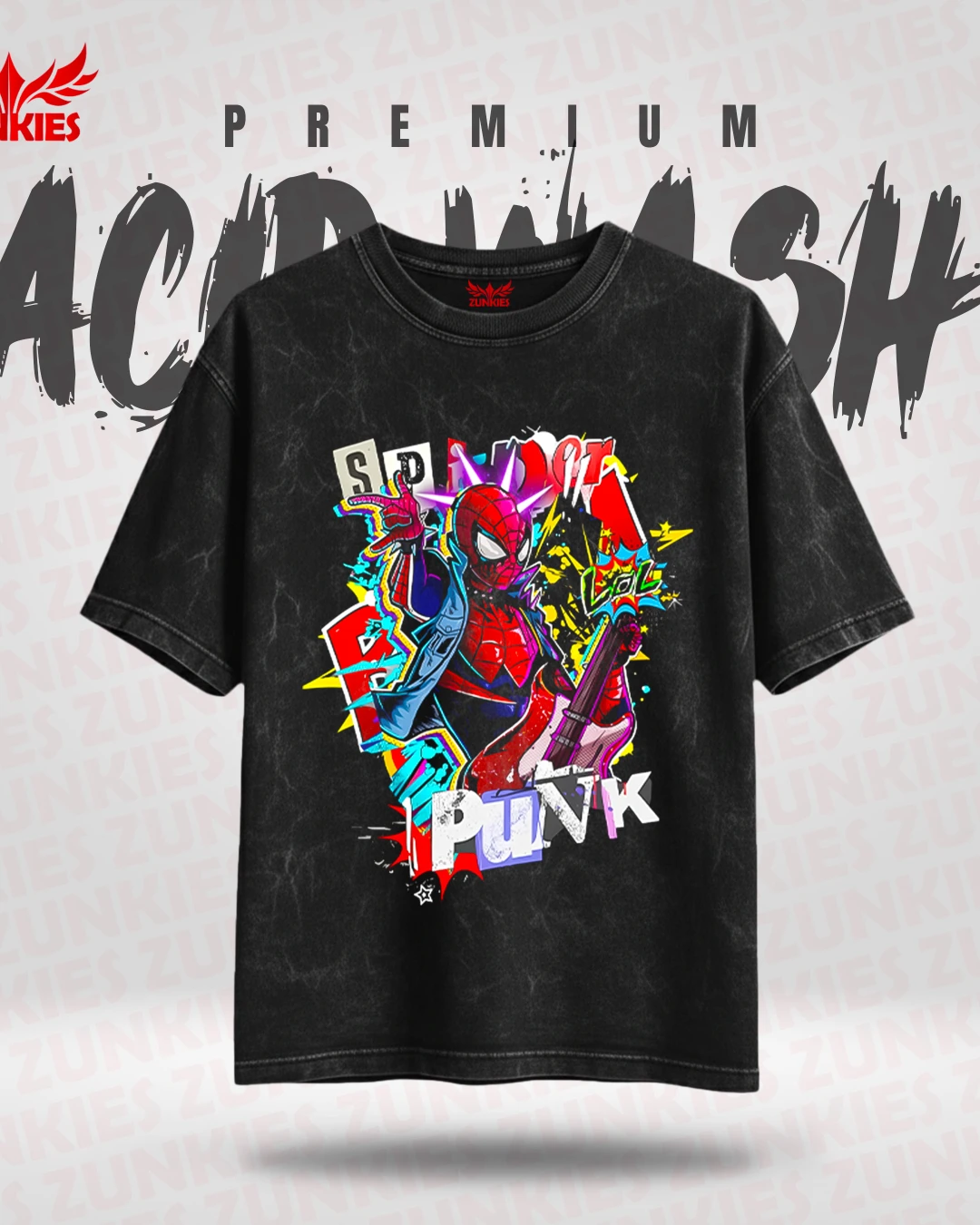Spide Punk - Zunkies Acid Wash Premium Collection-B