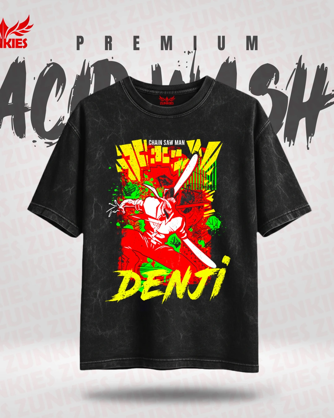 Chainsaw man - Zunkies Acid Wash Premium Collection