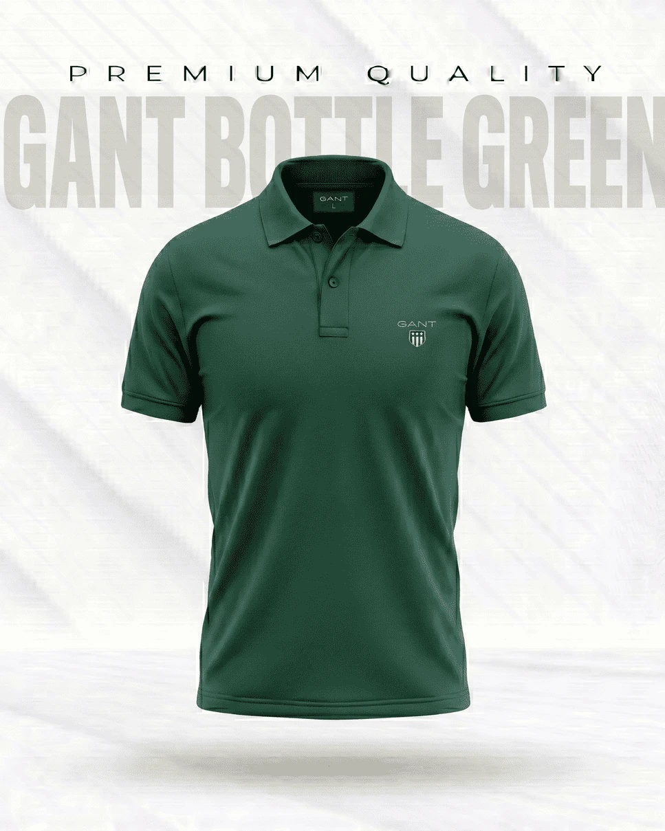 GANT Bottle Green Premium Polo
