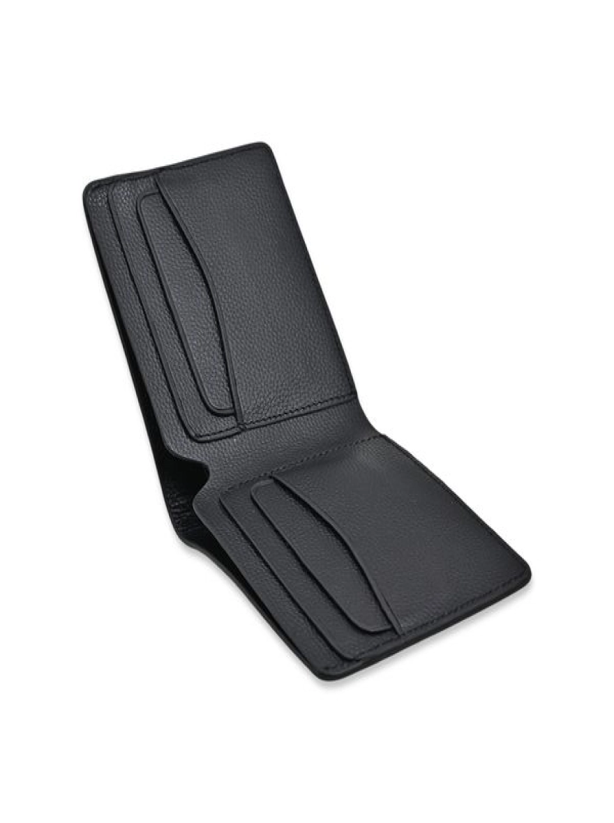 ProX High Quality Original Cow Leather Wallet_FW-2746 Black