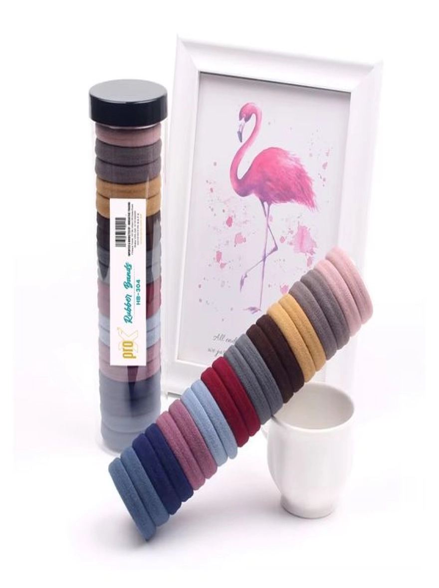 ProX Hair Haven Hair Band For Women HB-304-1 (Multicolor) 20 pcs