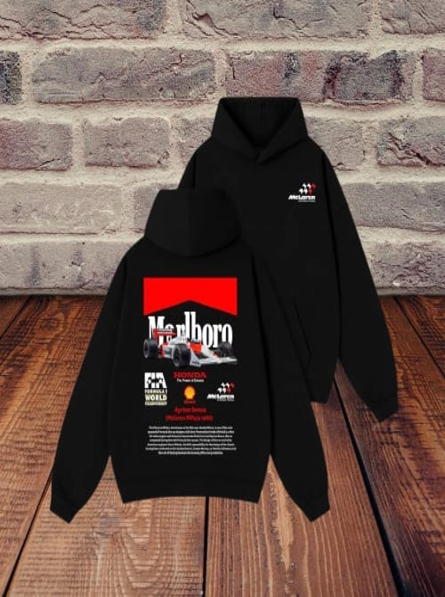 Top-notch Fleece High Detailed Printed Unisex Hoodie - MCLAREN