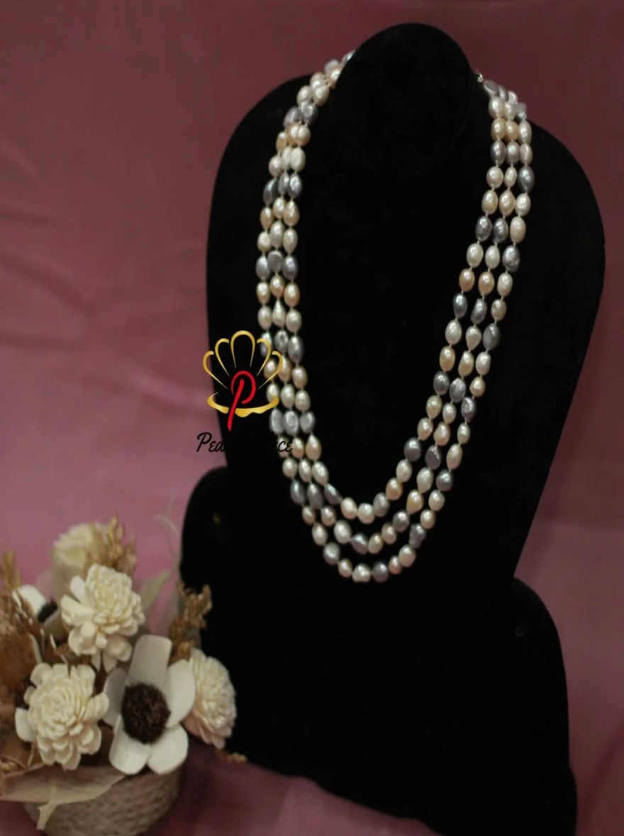 Exclusive Multi-Layer Baroque Pearl Necklace