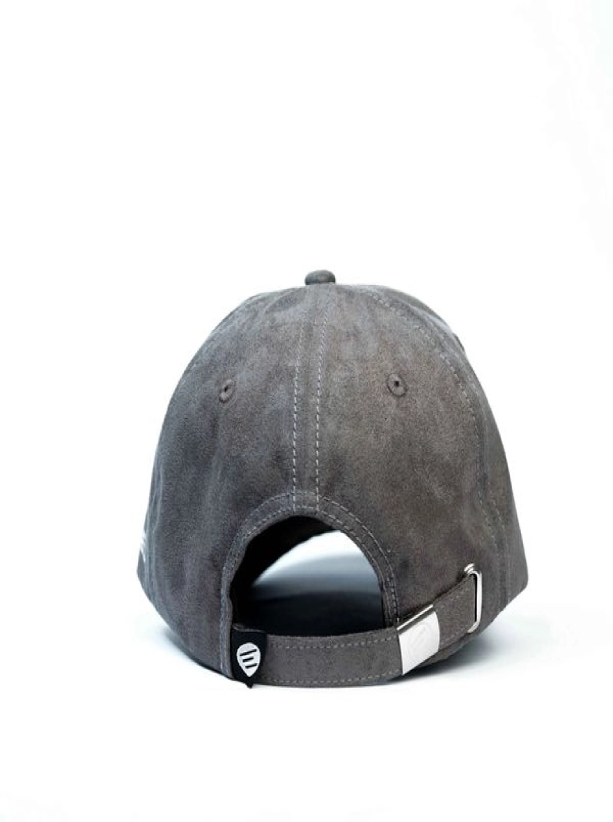 Episodes Grey Dual Solid Suede Cap