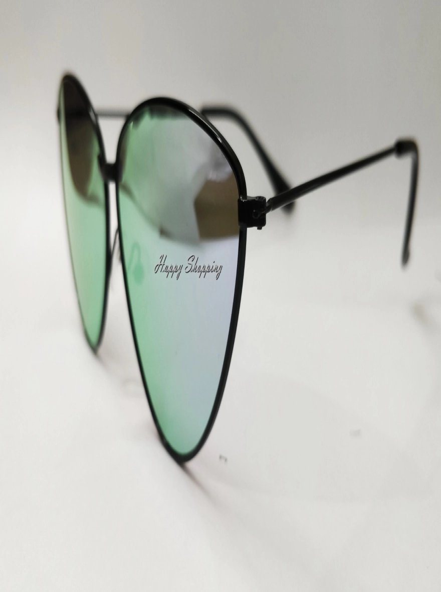 Rimless Rectangle Gradient Sunglasses