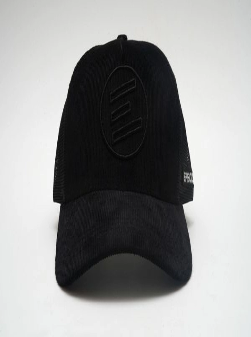 Episodes Black Corduroy Trucker Cap