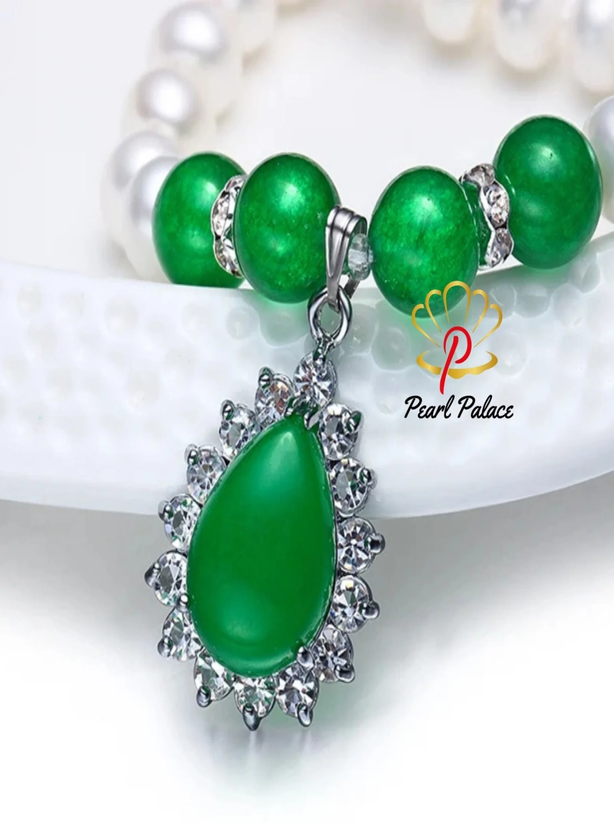 Natural Freshwater Pearl Necklace, High Luster AAAA Grade Round Pearl Necklace jewelry