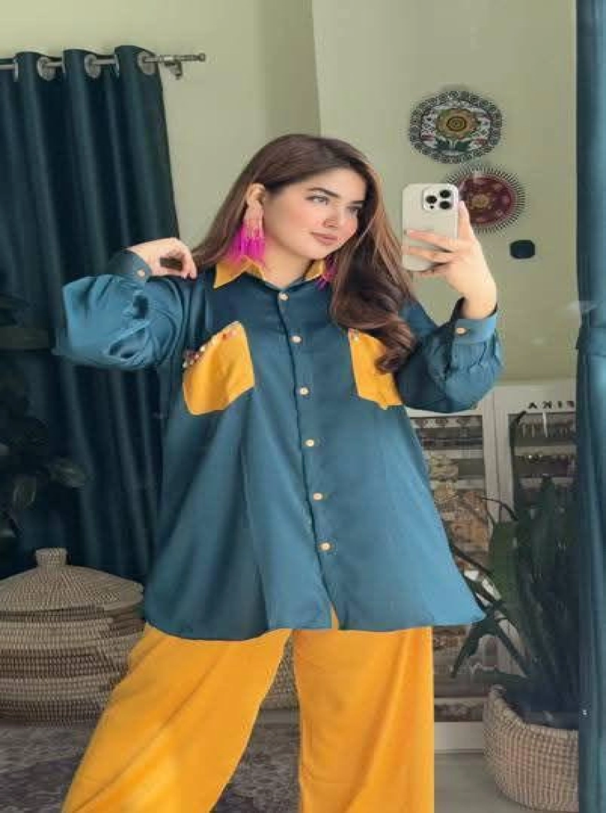 Heritage Mirror-Work Embroidered