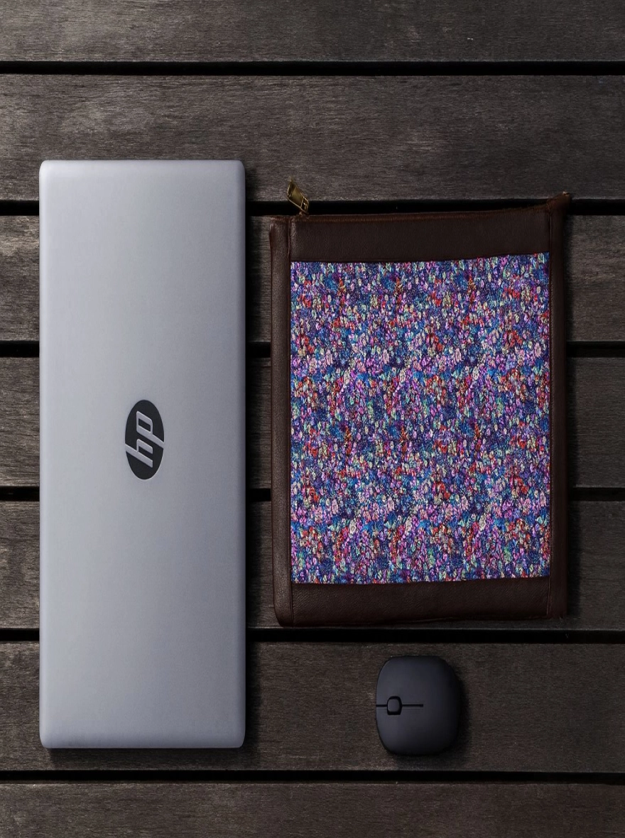 Cosmic Sparkle Trim Laptop Sleeve