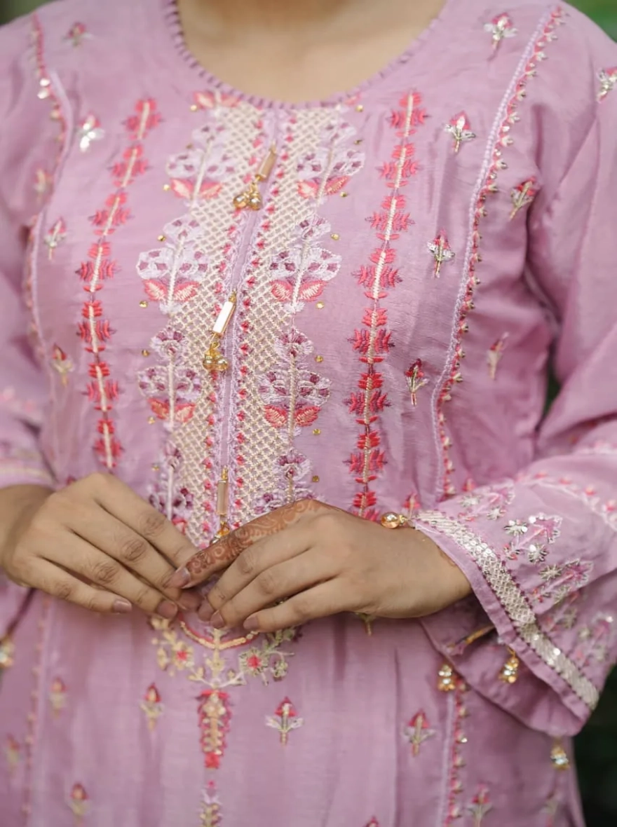 Pink Parijat Set