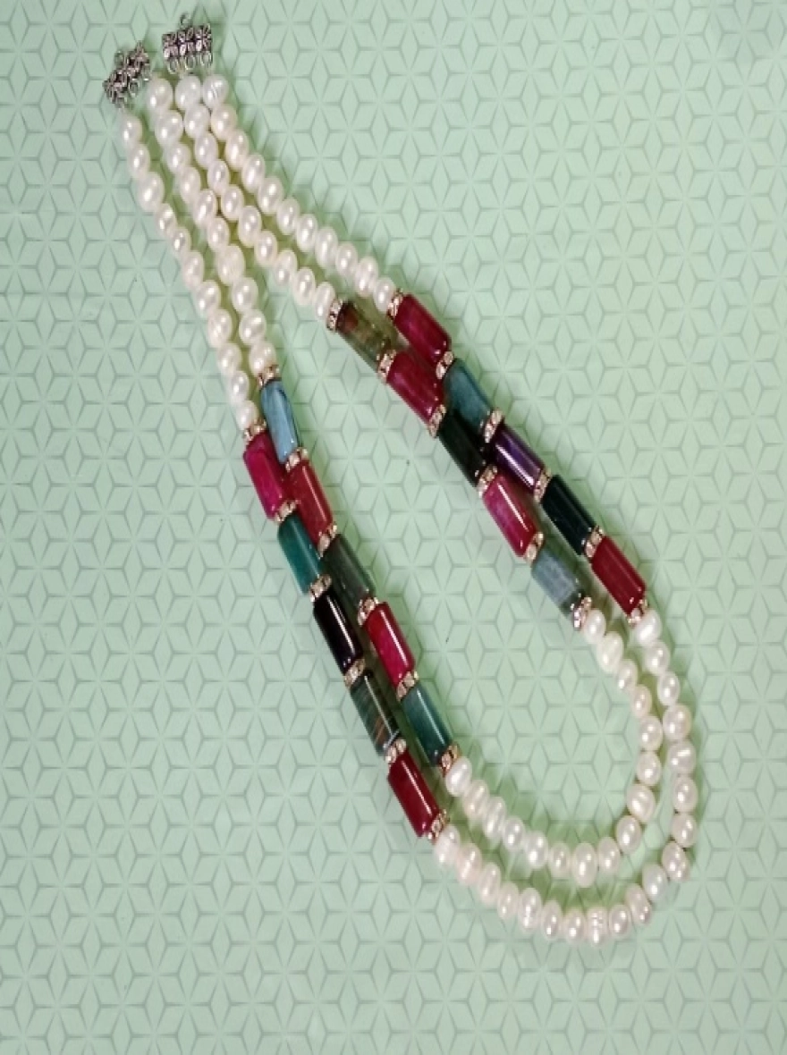 Pearl 2 Layer necklace