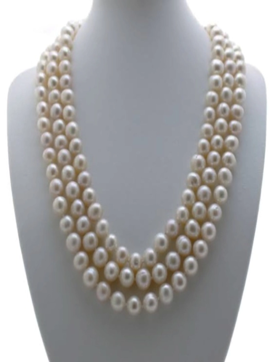 Pearl 3 layer Necklace for women