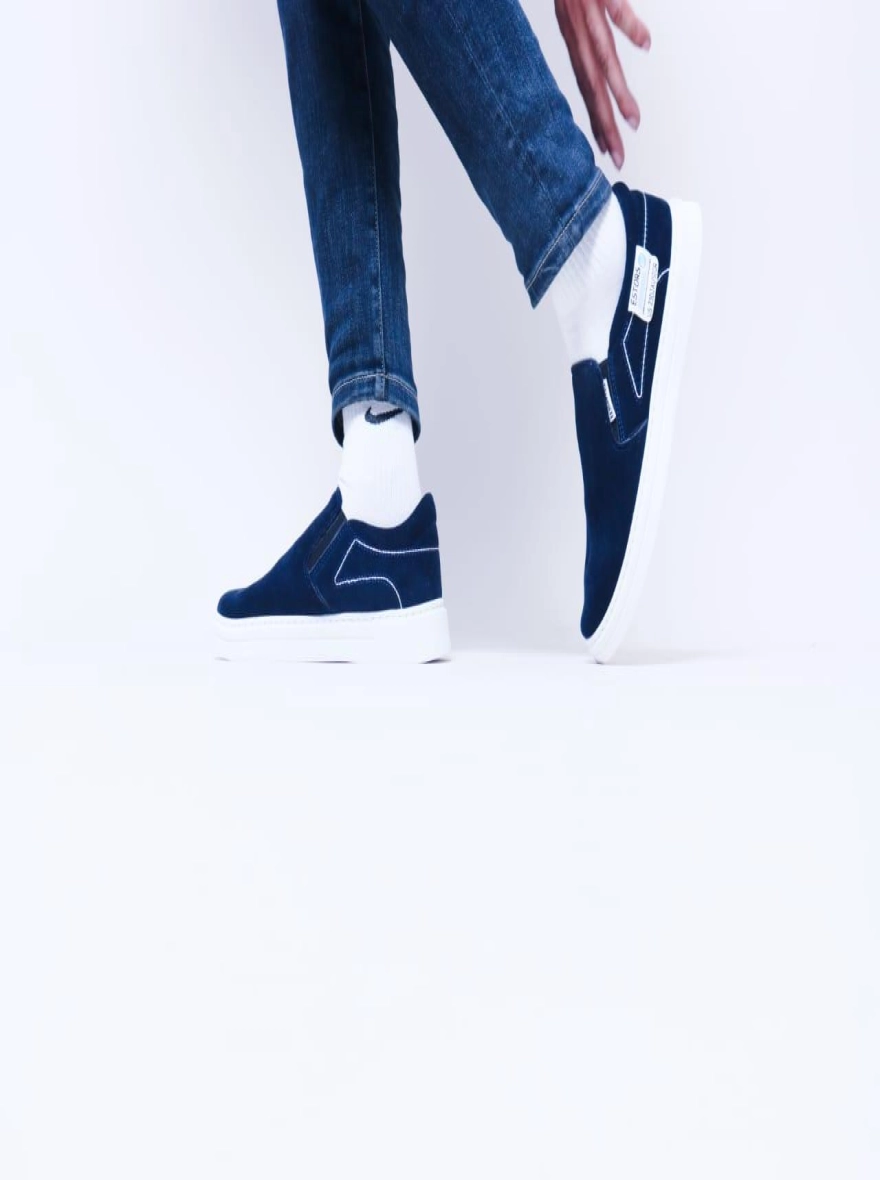 Gurali Cord Fabrics Canvas Sneaker for Men - Maroon, Coffee and Blue