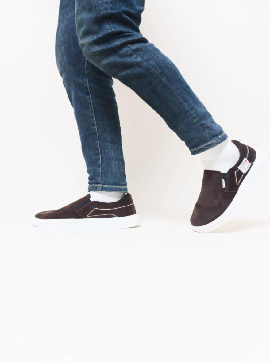 Gurali Cord Fabrics Canvas Sneaker for Men - Maroon, Coffee and Blue