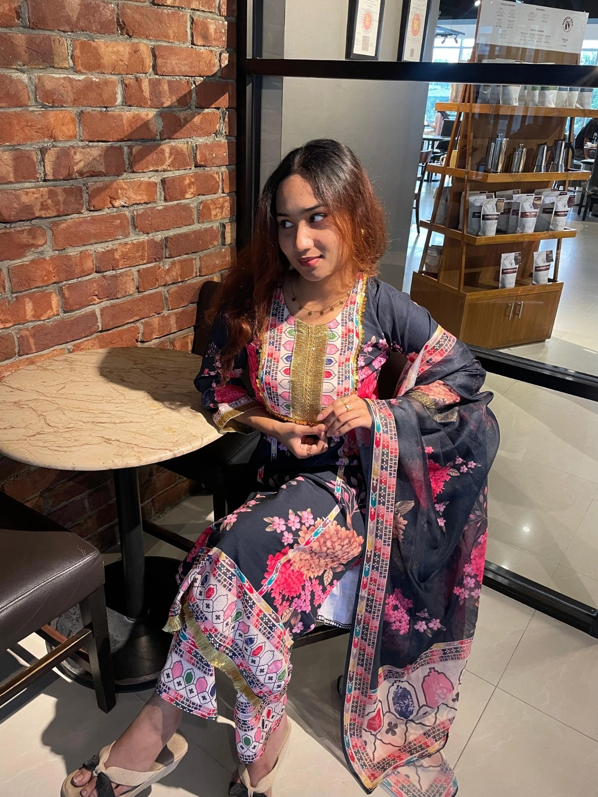 DIgital Print Silk 3pices 