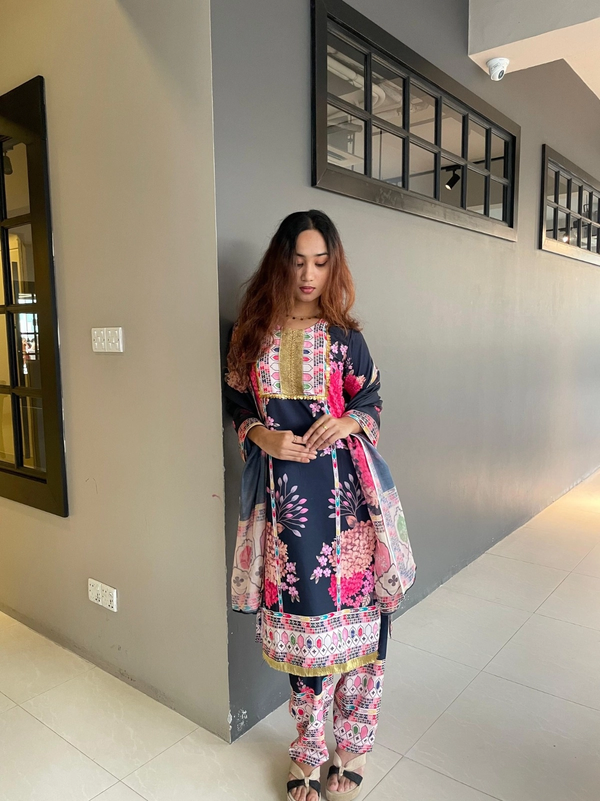 DIgital Print Silk 3pices 