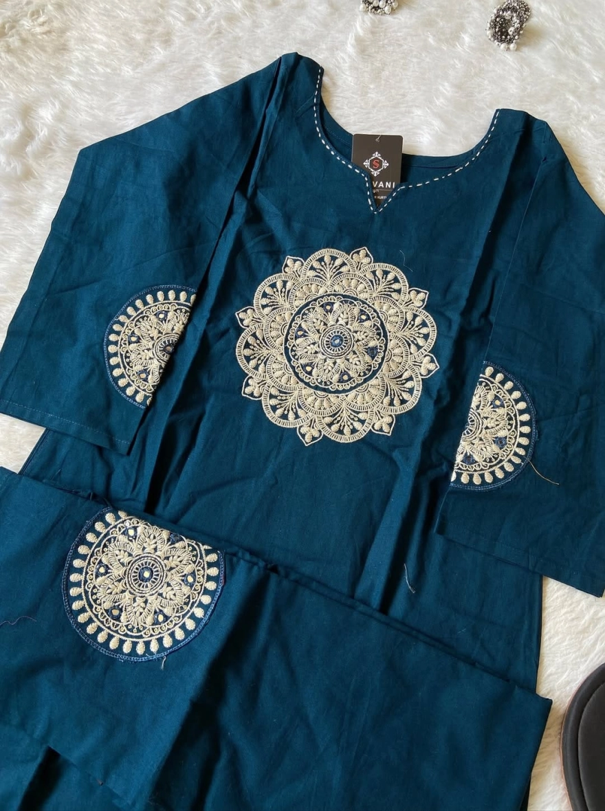 Kurti DIgital Embroydery Set