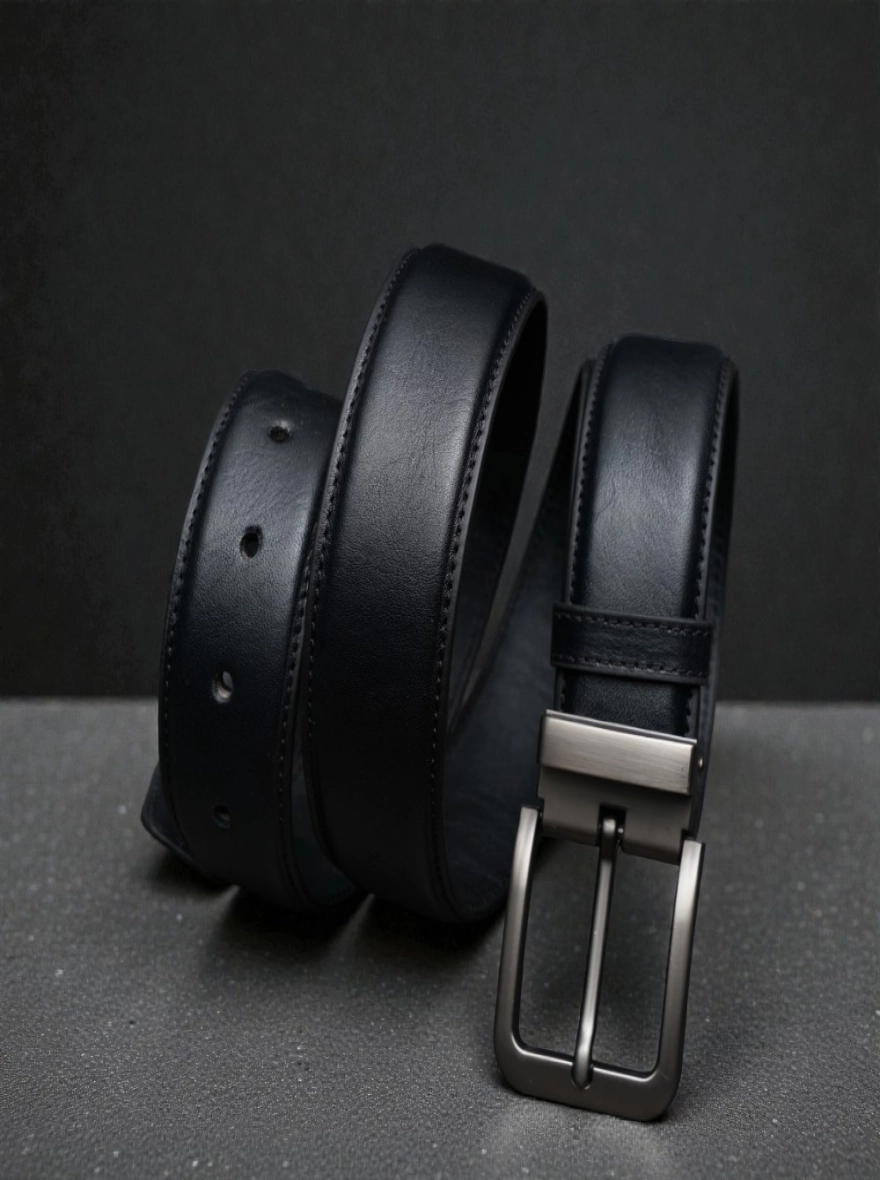Zays Handcrafted Genuine Leather Belt for Men – Premium Quality, Adjustable, Stylish & Durable