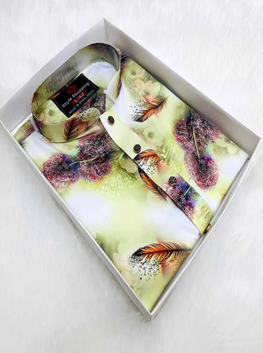  স্টাইলিশ  চায়না স্টিচ কাপড় এক্সক্লুসিভ পাঞ্জাবি 