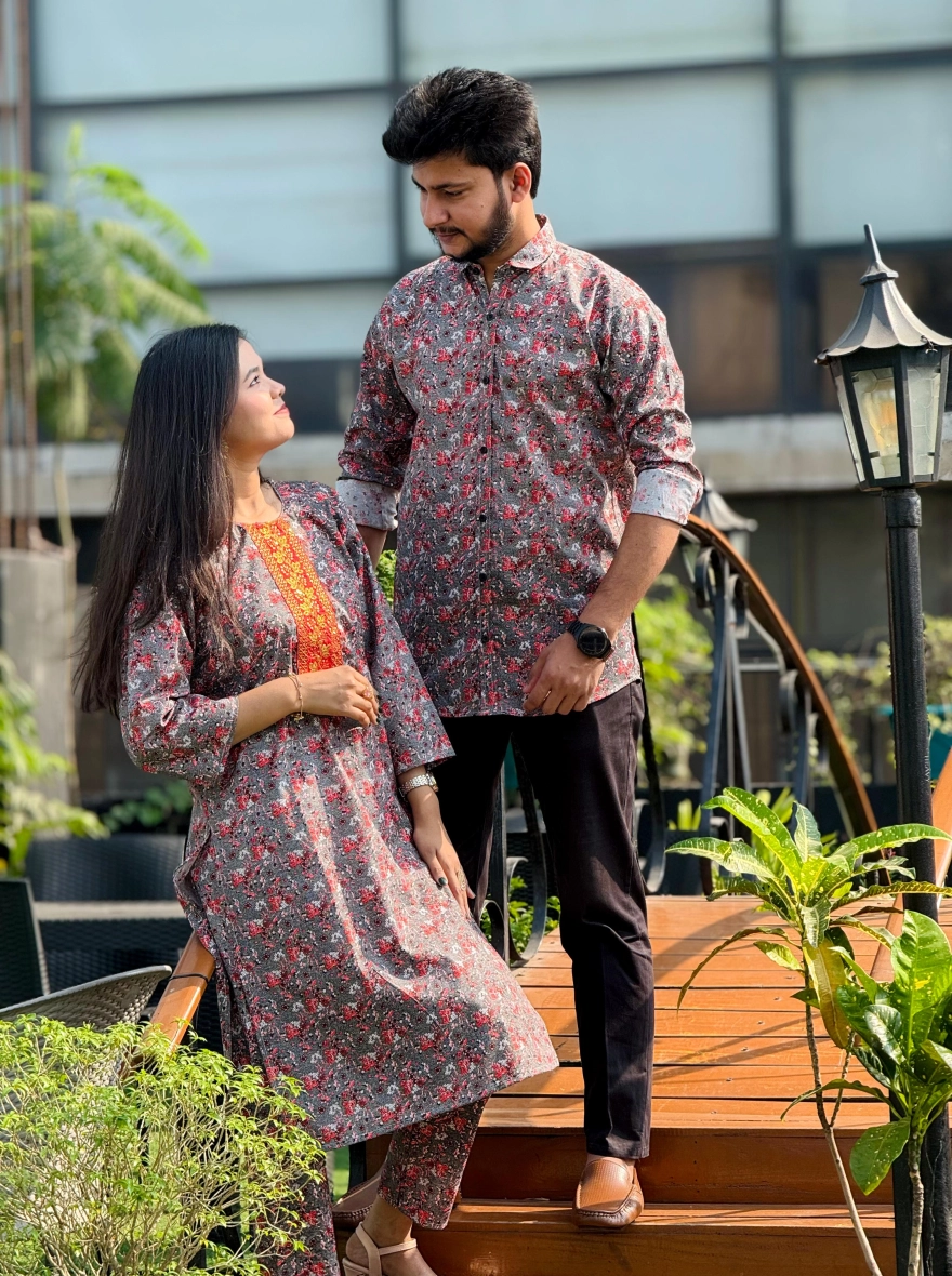 কাপল ড্রেস কমপ্লিট সেট 