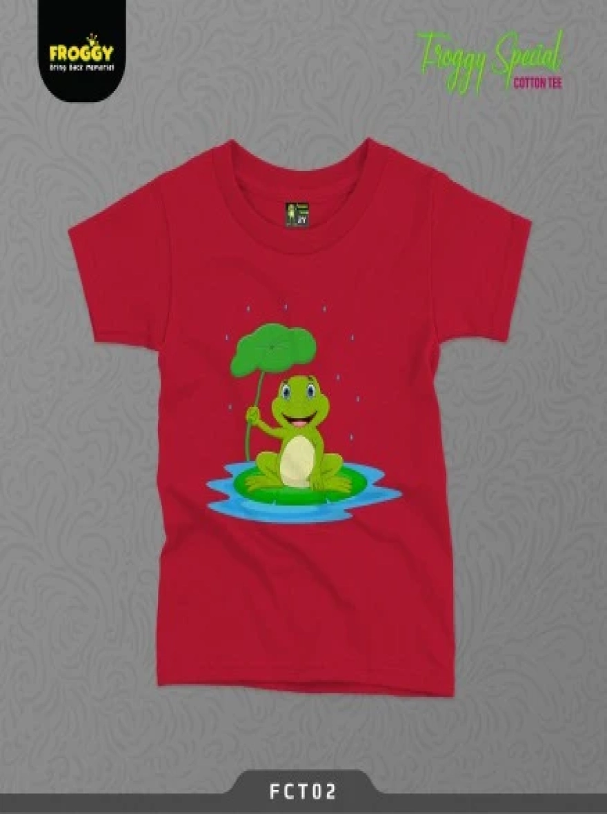 FROGGY KIDS PREMIUM COTTON T- SHIRT-FCT-02
