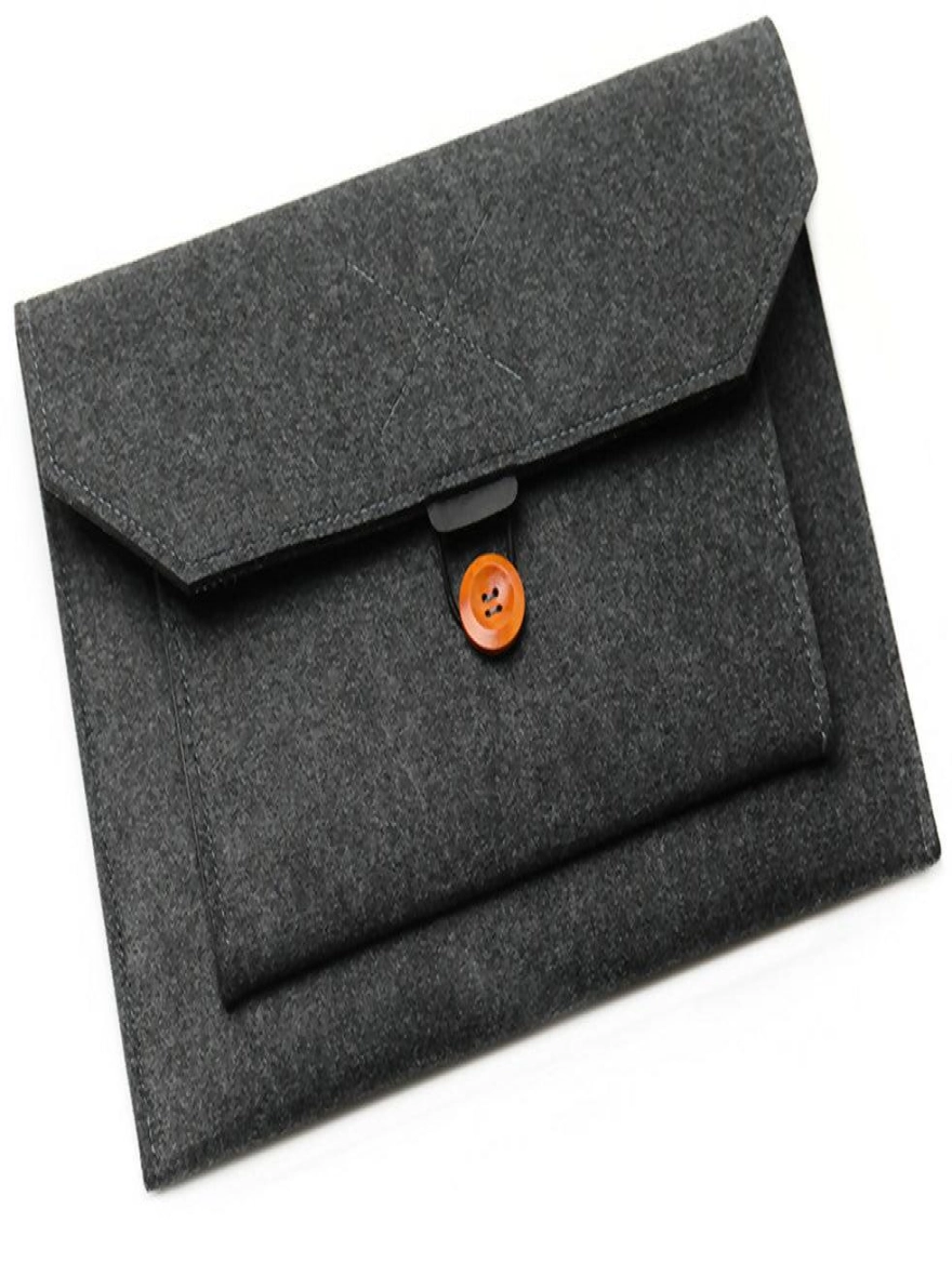 Fashionable Slim Wool Felt Laptop Bag Notebook Sleeve for 13'' Laptop