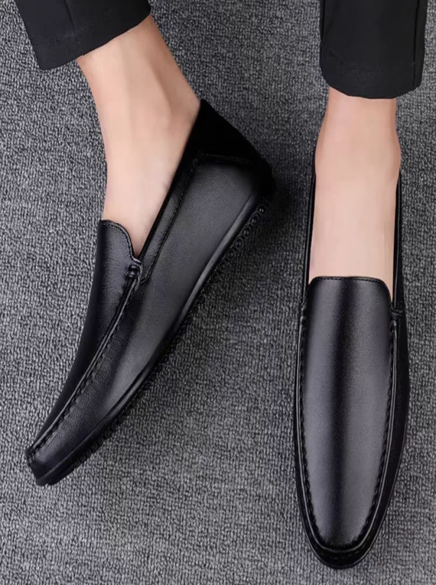 RS Super Men's Premium Full Leather Loafers