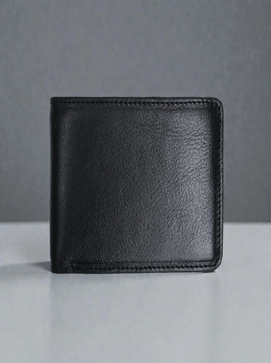 Zays Handcrafted Premium Leather Bifold Short Wallet zsw107