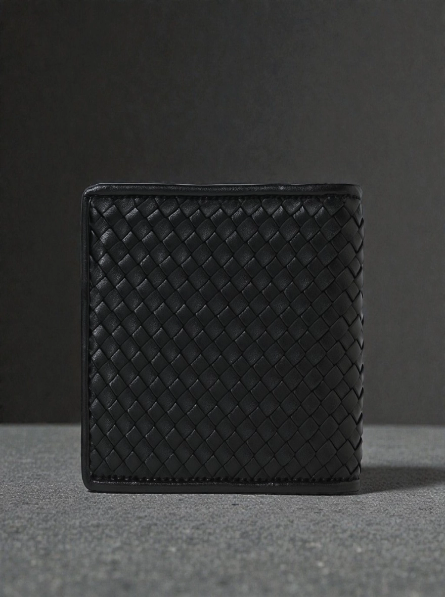 Zays Handcrafted Real Patti Design Premium Genuine Leather Wallet