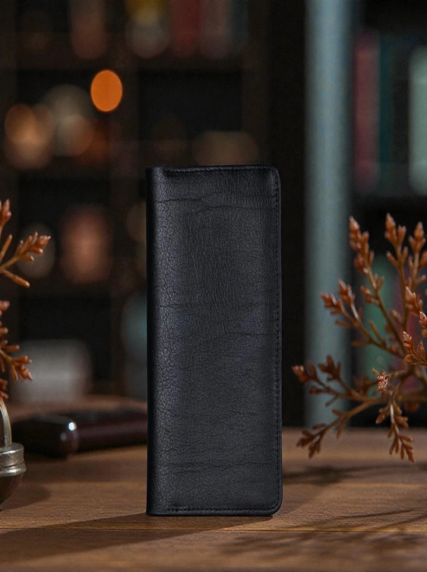 Zays Handcrafted Premium Eco-Friendly Leather Long Wallet