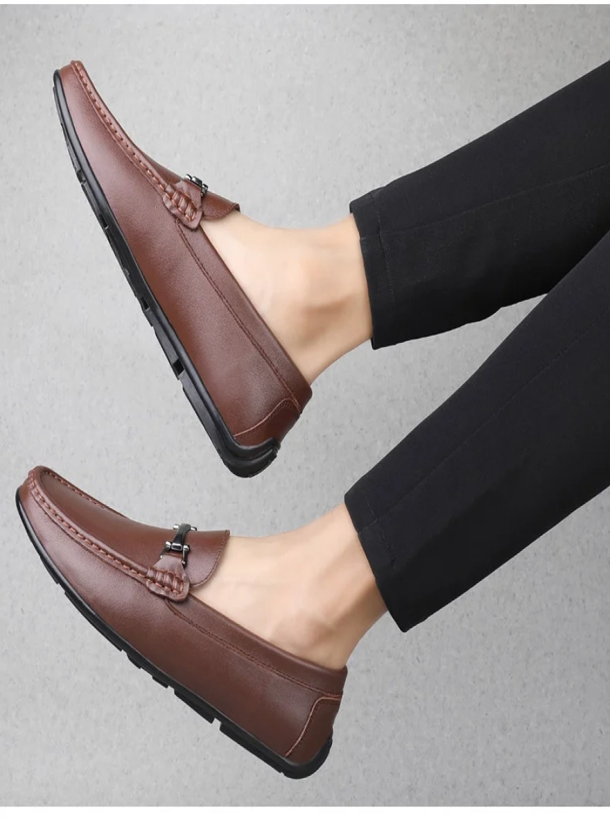 PS Shoe Gallery Men’s Premium Leather Loafers