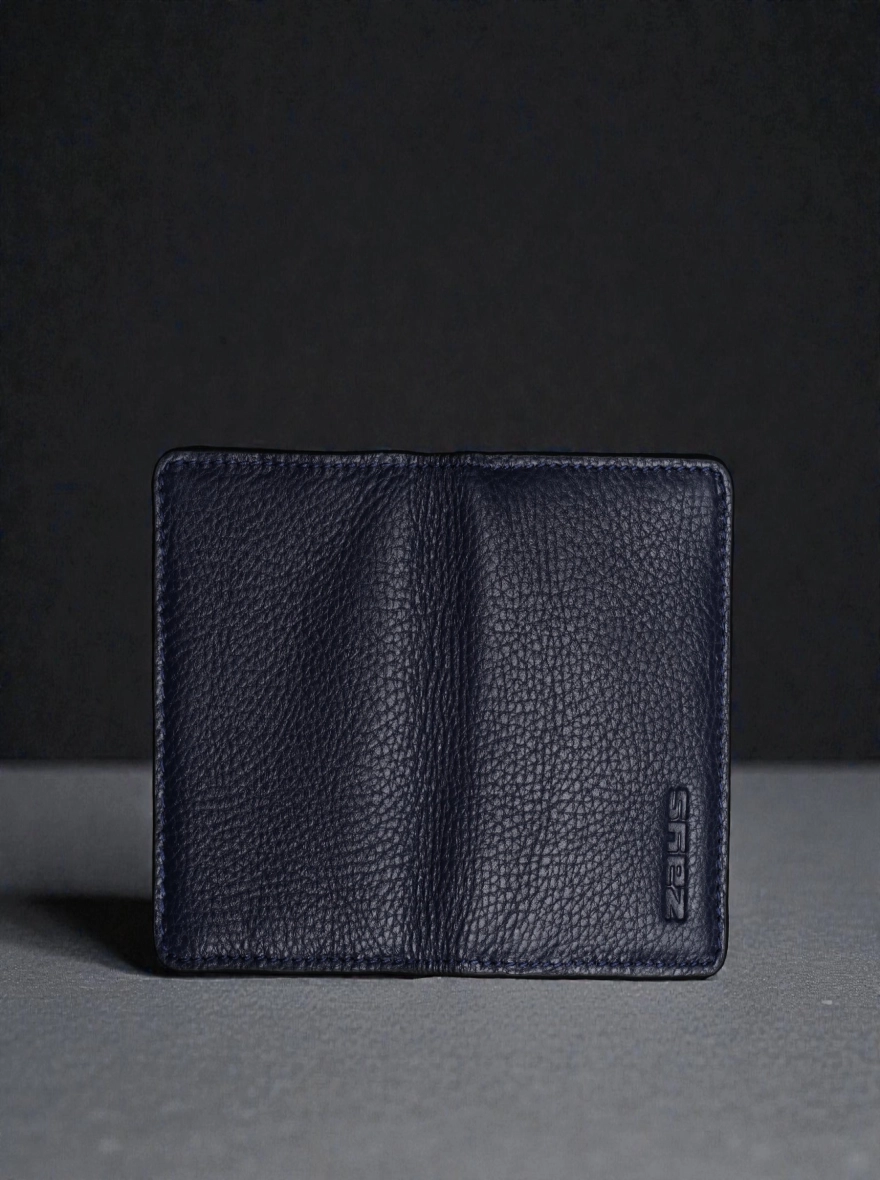 Zays Premium Eco-Friendly Leather Magnetic Card Holder Mini Wallet