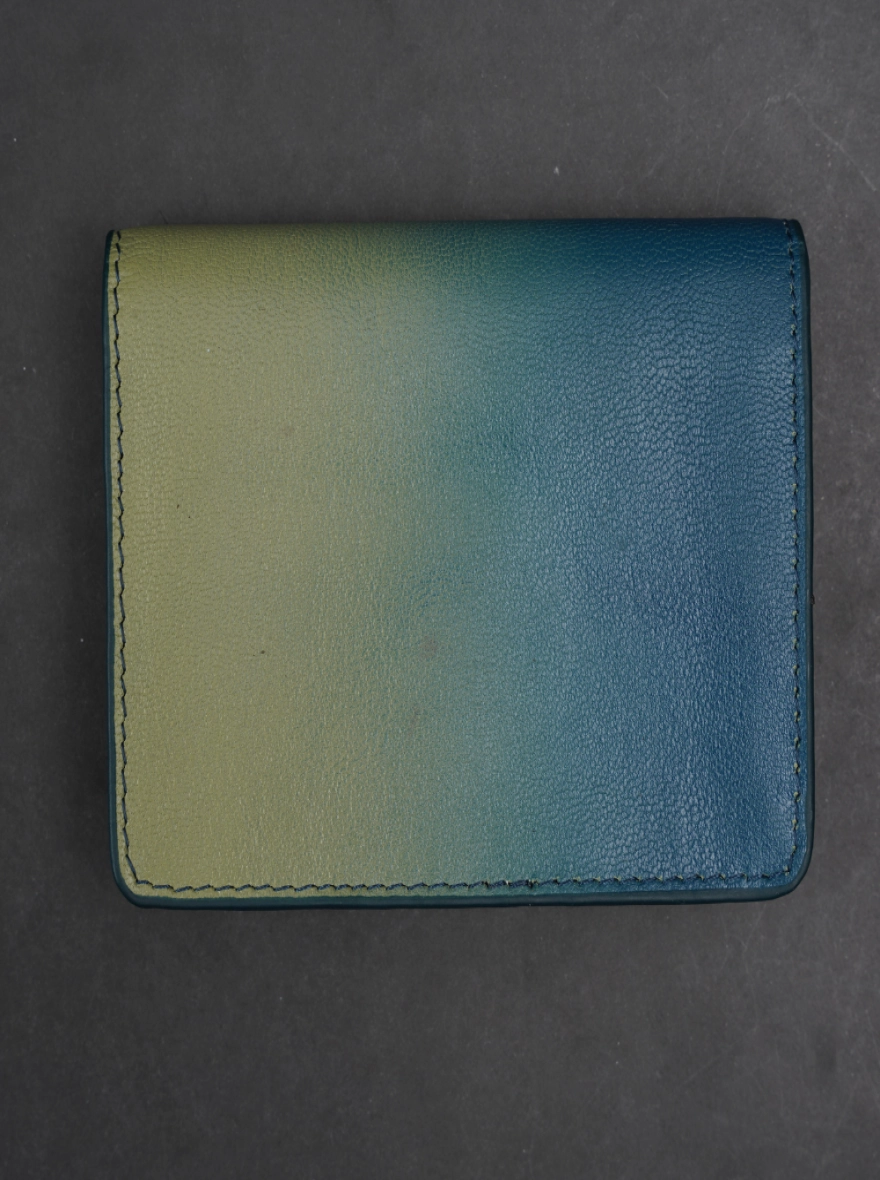 Zays Premium Eco-Friendly Leather Magnetic Card Holder Mini Wallet Mix Color