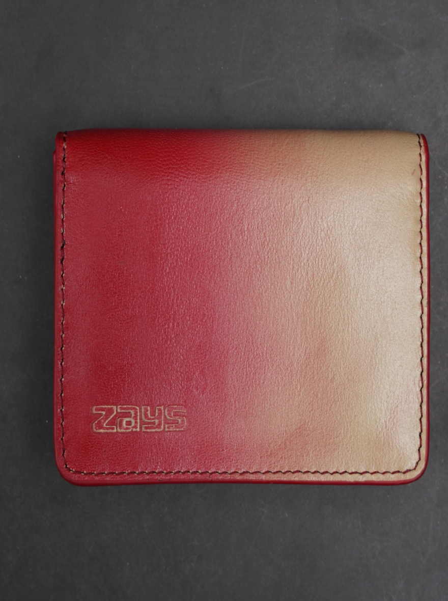 Zays Premium Eco-Friendly Leather Magnetic Card Holder Mini Wallet Mix Color