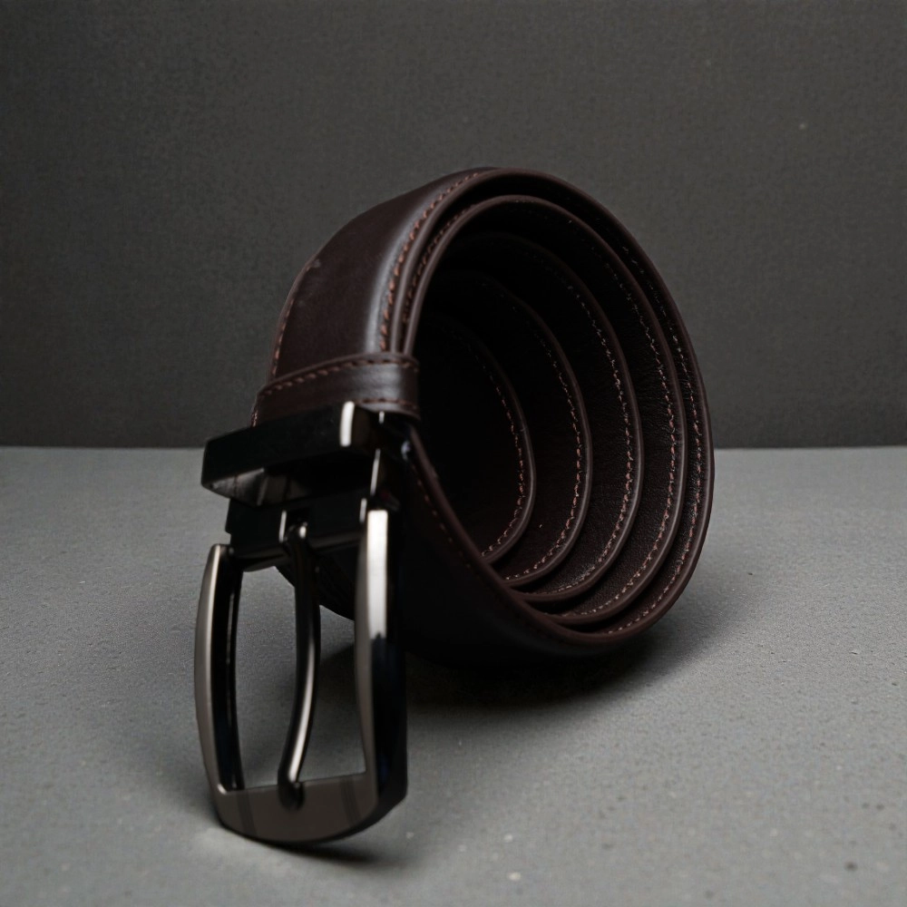 Zays Handcrafted Leather Belt for Men - Full-Grain Cowhide Adjustable Fit Stylish BS103